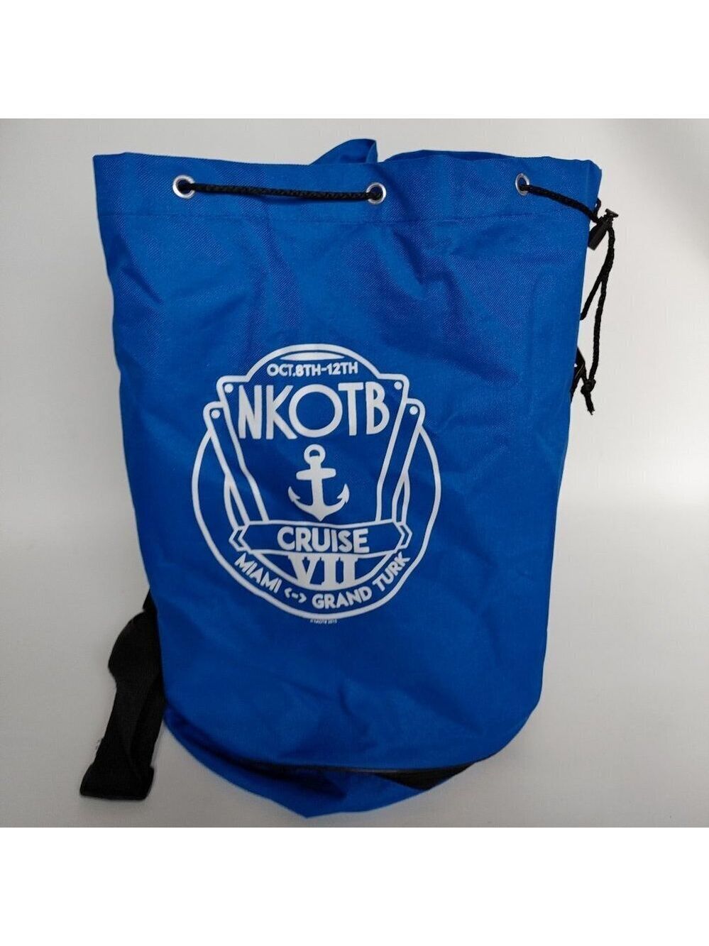 FUN New Kids On The Block TOUR Duffle Bag Drawstring bag MIAMI TOUR 2015